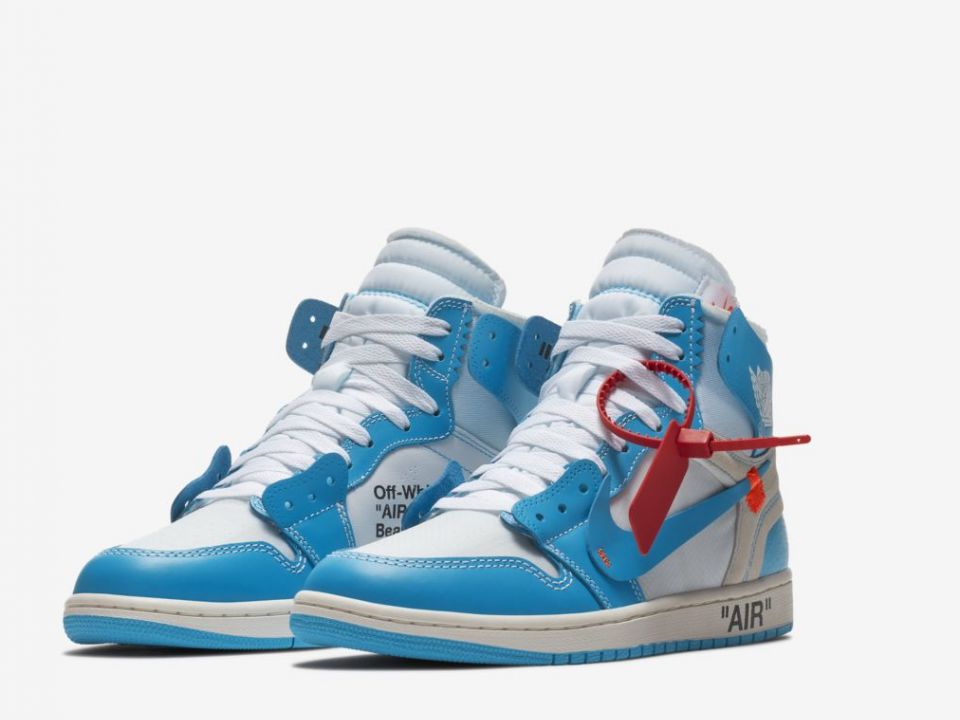 Jordan 1 Retro High OG NRG x Off-White "UNC" - J23