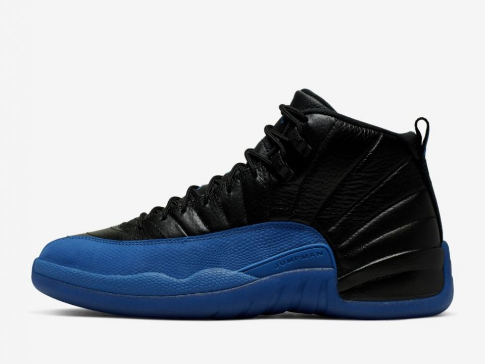 jordan 12 royal blue and black